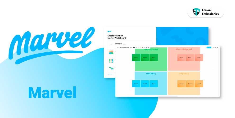 marvel mobile app design
