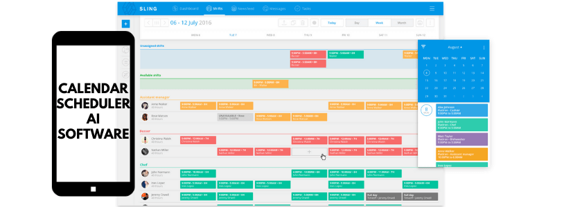 Software idea- calendar scheduler AI software